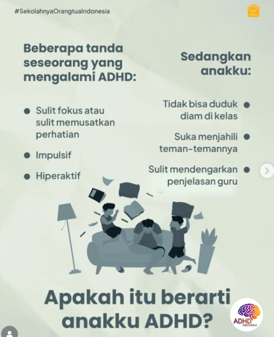 Ciri dan Gejala ADHD pada Anak Usia Dini di Daerah Khusus Ibukota Jakarta