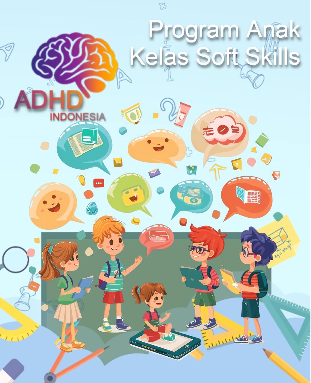 Program ADHD Indonesia Daerah Khusus Ibukota Jakarta Kelas Soft Skills Anak ADHD